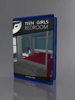 99428 场景  少女卧室 Teen Girls Bedroom
