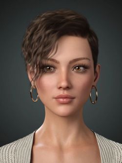 83740 头发 Beatris Hair For Genesis 8 and 8.1 Female