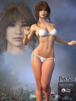 44223 人物 Paola for Genesis 3 Female