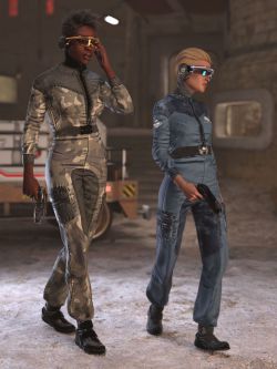 82856 连身衣套装纹理 Spaceship Jumpsuit Outfit Textures