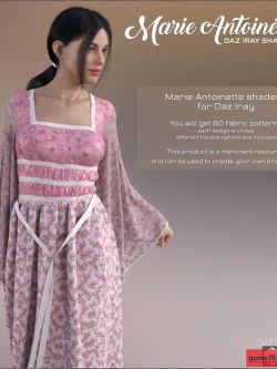 136160 纹理 材料 Daz Iray - Marie Antoinette