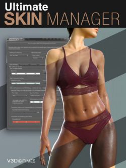 50989 工具 皮肤管理器 Ultimate Iray Skin Manager