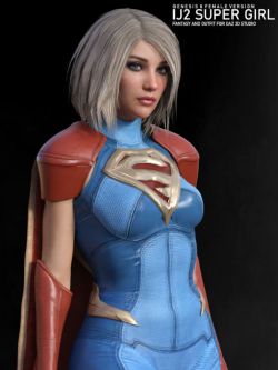 服装和头发 女超人套装 Super Girl IJ2 for G8F