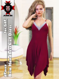 143569 服装 性感连衣裙 JMR dForce Bria Handkerchief Dress for G8F