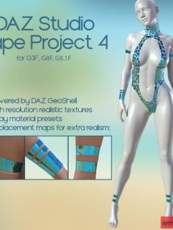 149202 服装 性感 Daz Studio Tape Project 4 by devianttuna13 ()