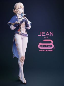 人物 Jean For Genesis 8 and 8.1 Female