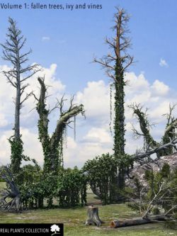 18883 道具 树木藤蔓 Fallen Trees, Ivy and Vines