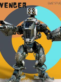 158304 机器人 Robot Avenger for DAZ Studio