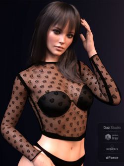 139687 服装 时尚内衣 X-Fashion Cosabella Lingerie for Genesis 8 Females