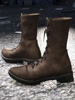 57865 鞋子 Rocker Boots for Genesis 8 Male