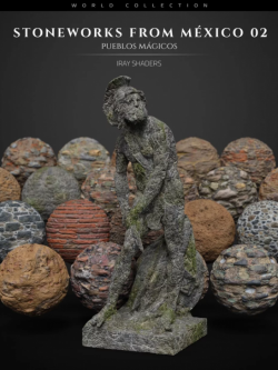 65519 着色器 Stoneworks From Mexico 02: Iray Shaders and Merchant
