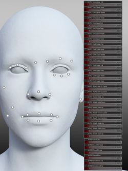 88725 表情控制  W Face Control Expansion for Genesis 9