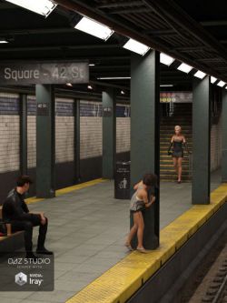 51649 场景 地铁站 Subway Station