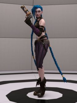 人物 服装 Arcane Jinx for G8F and G8.1F