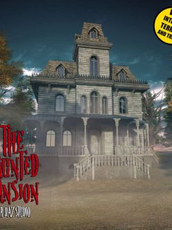 151065 场景 幽灵鬼屋 The Haunted Mansion for DS Iray