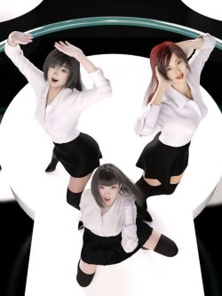 71455 姿态 K-Dance Poses Vol 2 for Genesis 8 Female