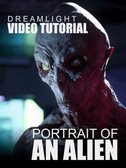 49329 教程 外星人的肖像-视频教程 Portrait Of An Alien - Video Tut...