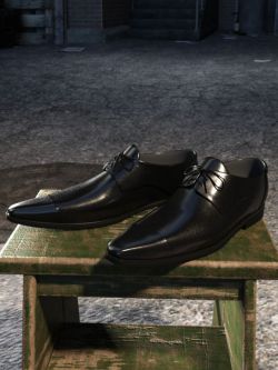 51037 鞋子 Long Nose Shoes II for Genesis 8 Male