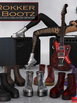 128635 鞋子 DC-RokkerBootz for G8 Female
