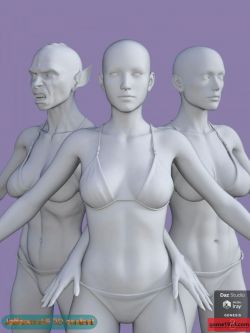 63209 人物 变形 My Shapes for Genesis 8 Female