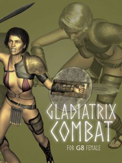 125690 姿态 战斗 Gladiatrix Combat for Genesis 8 Female