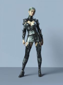 87342 服装 SPR Swordsman Fullbody Suit for Genesis 8.1 Females