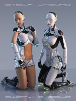 85591 服装 机器装 STEL4 Cyborg for Genesis 8.1 Females