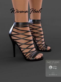 34569 鞋子 Winona Heels for Genesis 3 Female(s)