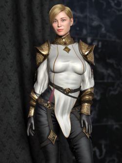 87593 帝国军校学员服装 dForce Imperial Cadet Outfit for Genesis 8 and...