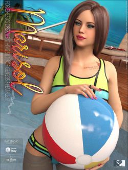 138313 服装纹理 Marisol for Dream Bathing Suit for Genesis 8 Females