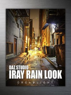 110776 雨后DAZ Studio Iray渲染 DAZ Studio Iray Rain Look