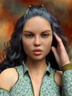 人物 Isah For Genesis 8 Female