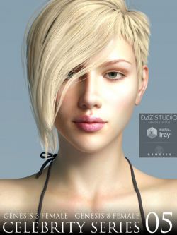 人物 Celebrity Series 05 for Genesis 3 and Genesis 8 Female