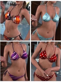 88586 服装 纹理 OOT Tied Bikini Elysium Texture Add-On