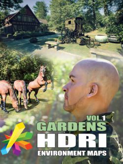 45565 场景  HDRI环境地图 花园 MEC4D HDRI Gardens Vol.1 - Megapack