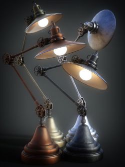 82865 道具 台灯 B.E.T.T.Y. Adjustable Desk Lamps