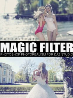62817 工具 魔术滤镜Magic Filter - Photoshop Photorealism for Daz Studio