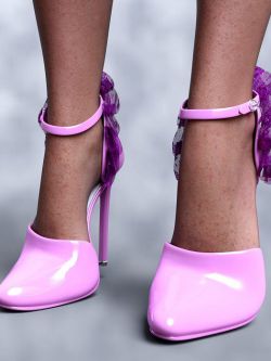 鞋子 Pinkyhighzz Lace for Genesis 9