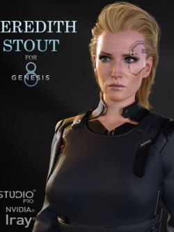 人物 Meredith Stout (Cyberpunk2077) - GENESIS 8 DAZ