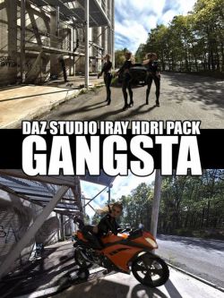 61075 灯光 Gangsta - DAZ Studio Iray HDRI Pack