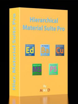 79190 插件 分层材质套件MD Hierarchical Material Suite Pro