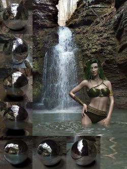 80645 HDRI环境失落的洞穴 orestes Iray HDRI Environments - Lost Grotto