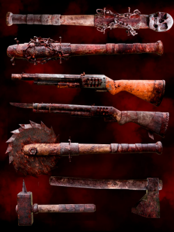 Searc 道具 僵尸武器套装 Zombie Weapons Set