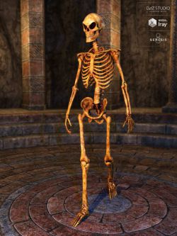 47697 午夜骷髅 Midnight Skeleton for Genesis 8 Male