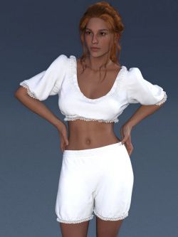 92825 服装 dForce Daisy Outfit for Genesis 9