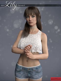 136835 人物 SASE Lily for Genesis 8