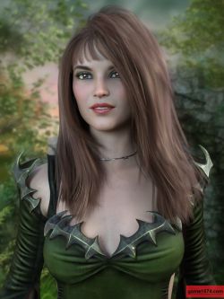 80629 头发 Jeanie Hair for Genesis 8 Females