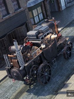 57343 蒸汽动力马车 Steam Powered Carriage