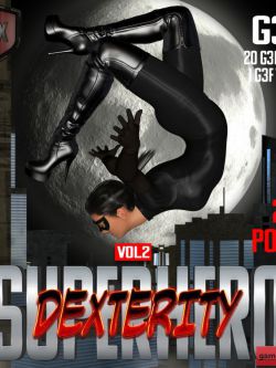 119178 姿态 SuperHero Dexterity for G3F Volume 2