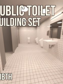 140382 场景  公厕建设集 Public Toilet Construction Set